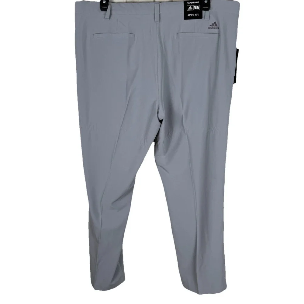 Adidas Golf Pants Mens 40x30‎ Gray Ultimate 365 Tapered Fit Performance Stretch